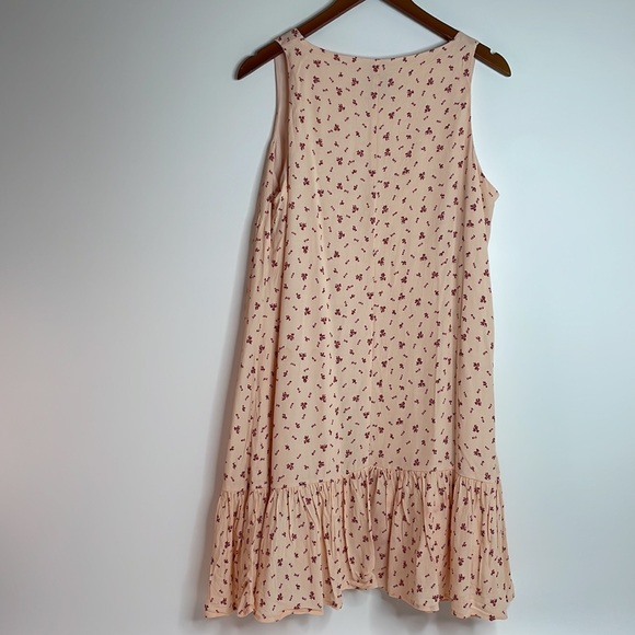 The Nines by Hatch floral button down rayon dress Medium - Picture 7 of 10